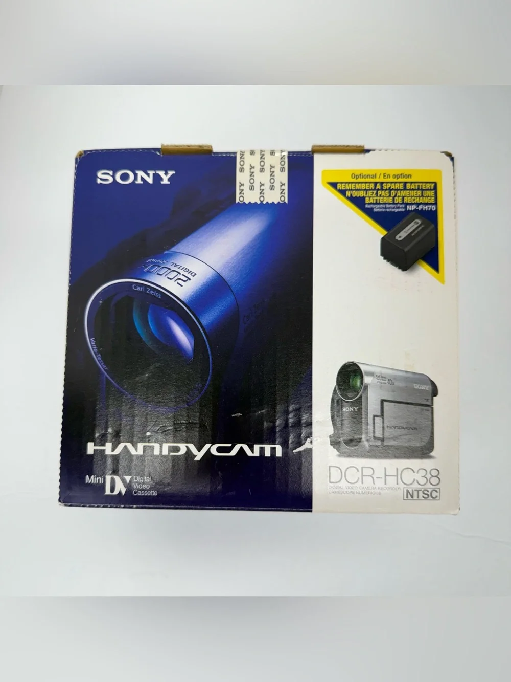 Sony dcr hc38
